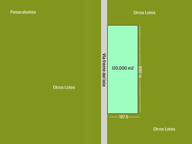 Lote Nro 62 en Pasacaballos