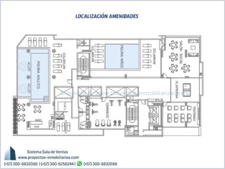 Imagen de Planta Amenidades Ambar Roca - Ambar Roca