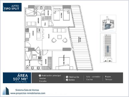 Imagen de Apartamento Tipo Split - Crystal Bay