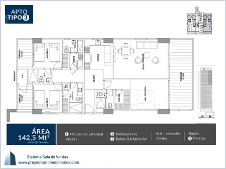 Imagen de Apartamento Tipo 3 - Crystal Bay