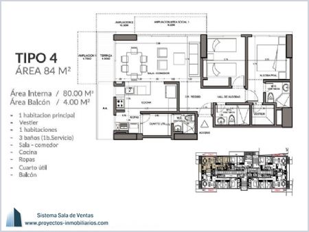 Imagen de Apartamento Tipo 4 - Opera Tower 
