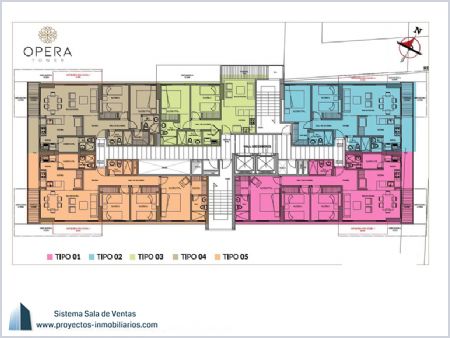 Imagen de Planta General - Opera Tower 