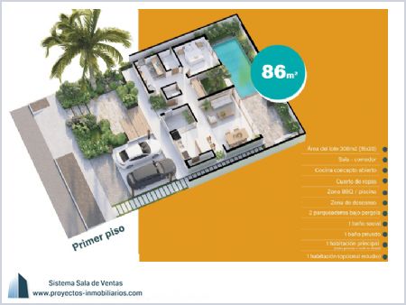 Imagen de Caoba Opción 1: 86 m2 - MIRALAGO