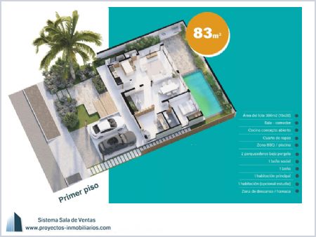 Imagen de Macondo Opción 1: 83 m2 - MIRALAGO