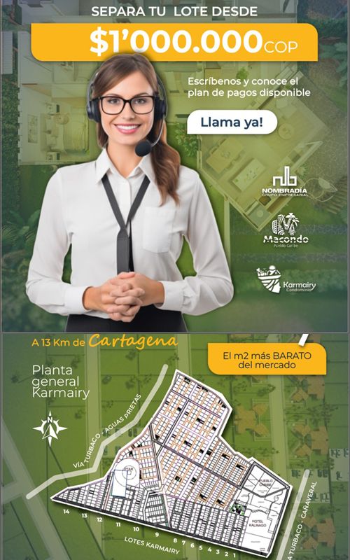 PROYECTO DE LOTES RESIDENCIALES&nbsp;KARMAIRY