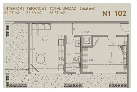 Imagen de Departamento Tipo 02 - CARPE DIEM