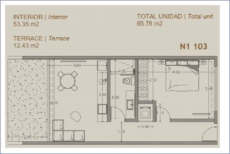 Imagen de Departamento Tipo 03 - CARPE DIEM