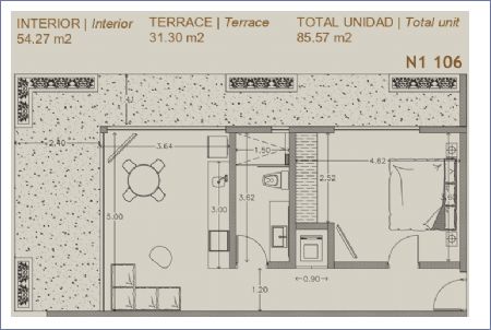 Imagen de Departamento Tipo 06 - CARPE DIEM