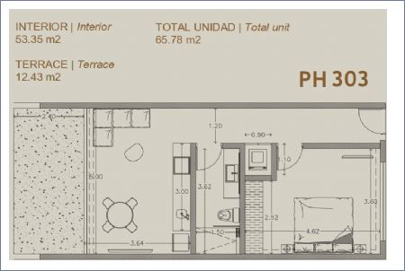 Imagen de Departamento PH 303 - CARPE DIEM