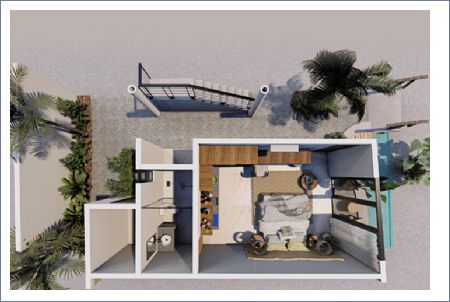 Imagen de Planta Baja Estudio Tipo2 - SANTAL