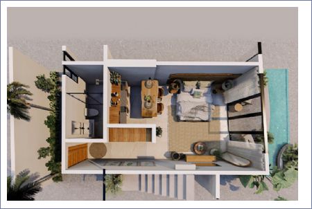 Imagen de Planta Baja Estudio Tipo3 - SANTAL