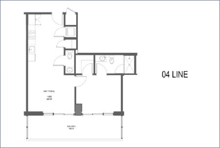Imagen de Linea 3: Tipo A2 - 1-alcoba - 72 Park