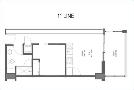 Imagen de Linea 11:  Tipo M3L - 1 alcoba - 72 Park