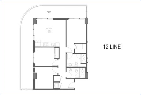 Imagen de Linea 12: Tipo D1 - 3 alcobas - 72 Park