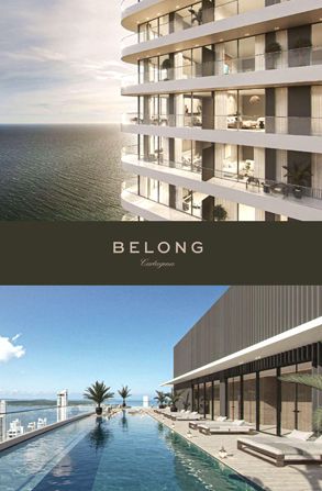 Proyectos inmobiliarios sobre planos, en preventa, en construcción y terminados para la venta en Bocagrande - Cartagena