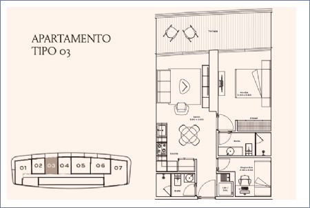 Imagen de Apartamento Tipo 03 Piso 11 al 33 - Belong