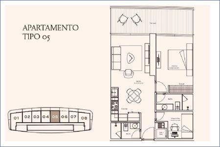 Imagen de Apartamento Tipo 05 Piso 11 y 12 - Belong