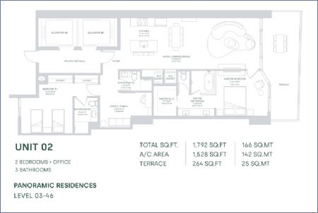 Imagen de Apartamento Tipo 02 - Aria Reserve