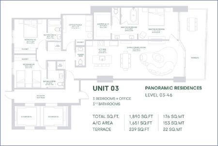 Imagen de Apartamento Tipo 03 - Aria Reserve