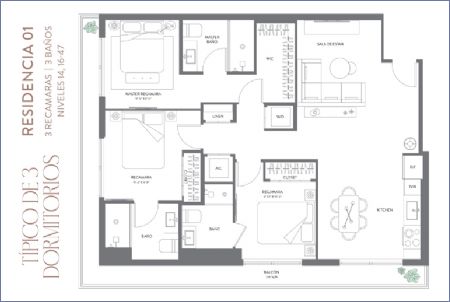 Imagen de Típico de 3 alcobas - ELSER Hotel