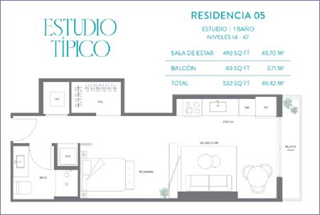 Imagen de Estudio Típico - ELSER Hotel