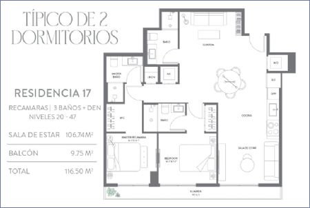 Imagen de Típico de 2 alcobas - ELSER Hotel