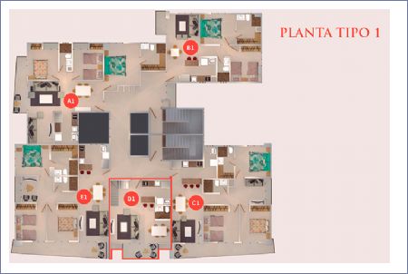 Render de Planta General - CRUX Imagen de Planta General - CRUX