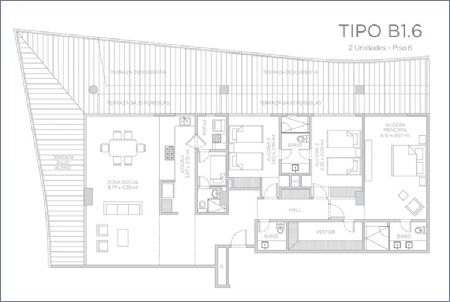 Imagen de Apartamento Tipo B1.6 - Morros ZOE