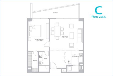 Imagen de Apartamento Tipo C - Morros IO