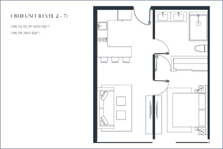 Imagen de Apartamento 1 Alcoba - MKT visions