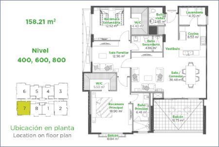 Imagen de Apartamentos Modelo 7 - Explora