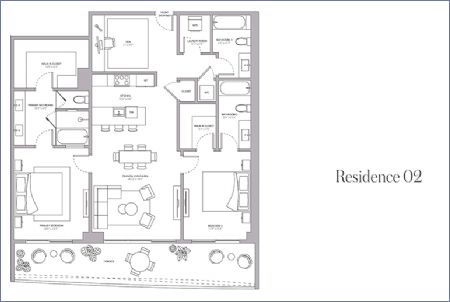 Imagen de Residencia 02 - ONE Park Tower
