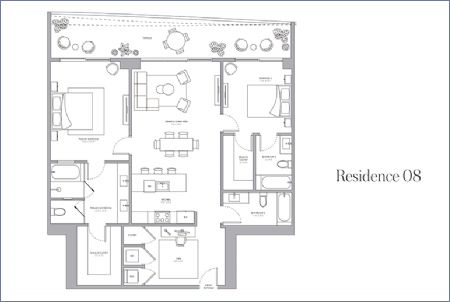 Imagen de Residencia 08 - ONE Park Tower