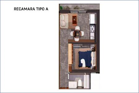 Imagen de Recamara Tipo A - Ahal