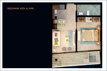 Imagen de Departamento 1 Recámara vista mar 1 - Ocean View