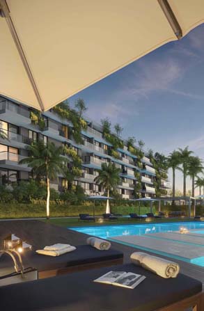 Apartamentos sobre planos, en preventa, en construcción y terminados para la venta en Serena Del Mar - Cartagena
