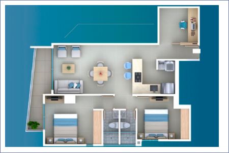 Imagen de Apartamento Tipo 02 Balcon Estandar - BULAN