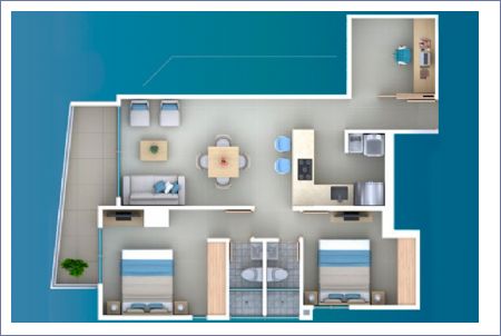 Imagen de Apartamento Tipo 02 Balcon Plus - BULAN