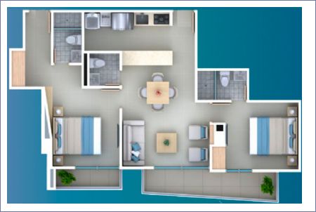 Imagen de Apartamento Tipo 04 Balcon Plus - BULAN