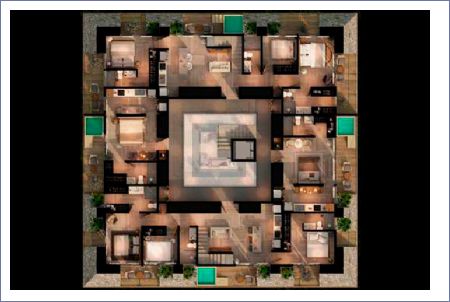 Imagen de Piramide Cuadrada tercer Planta - PIRAMIDES