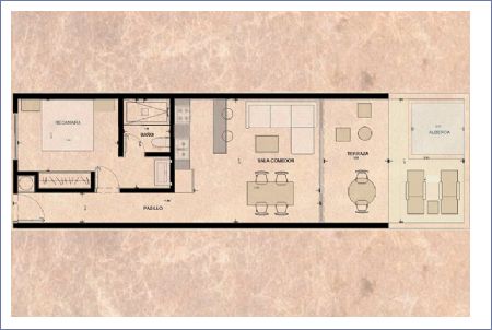 Imagen de Garden 1 habitacion Planta baja - Boabab Tulum