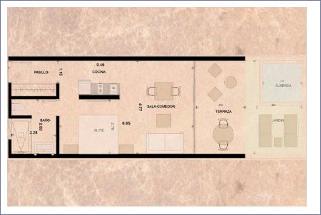 Imagen de Garden studio Planta baja - Boabab Tulum