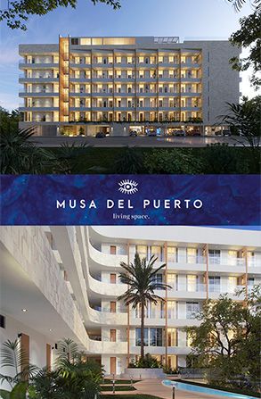 Desarrollos inmobiliarios sobre planos, en preventa, en construcción y terminados para la venta en Puerto Morelos - Puerto Morelos