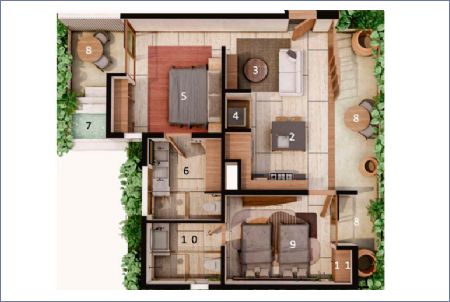 Imagen de Departamento C 21 - Bahía Tulum