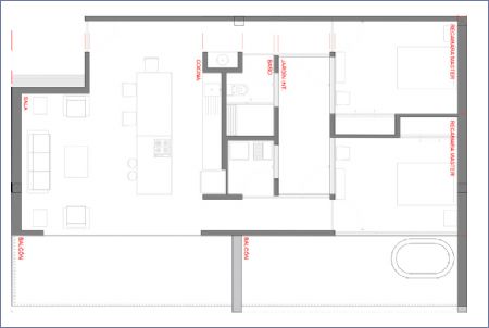 Imagen de Departamento Tipo H - Xiib Kaab