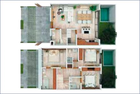 Imagen de Tipo 3 - Arbolada Cancún