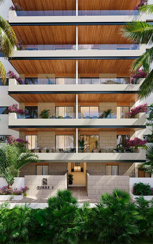 PROYECTO DE DEPARTAMENTOS&nbsp;VELA TOWERS CANCÚN