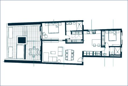 Imagen de Apartamento 1 ● 2 Habitaciones - Atlántida