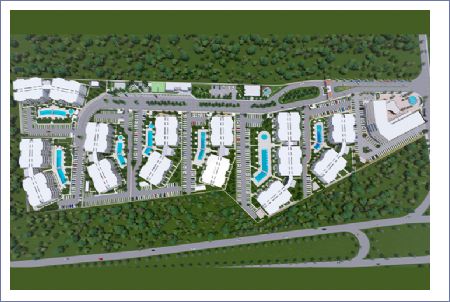 Render de Master Plan - Prados de Punta Cana Imagen de Master Plan - Prados de Punta Cana