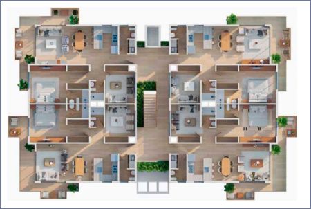 Imagen de Apartamentos de 2 habitaciones - TAMAN